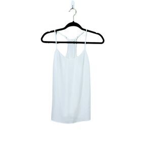 J.Crew Racerback Cami Tank Top. Ivory 00#023